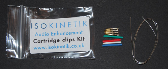 ISOkinetik gold plated cartridge clips kit