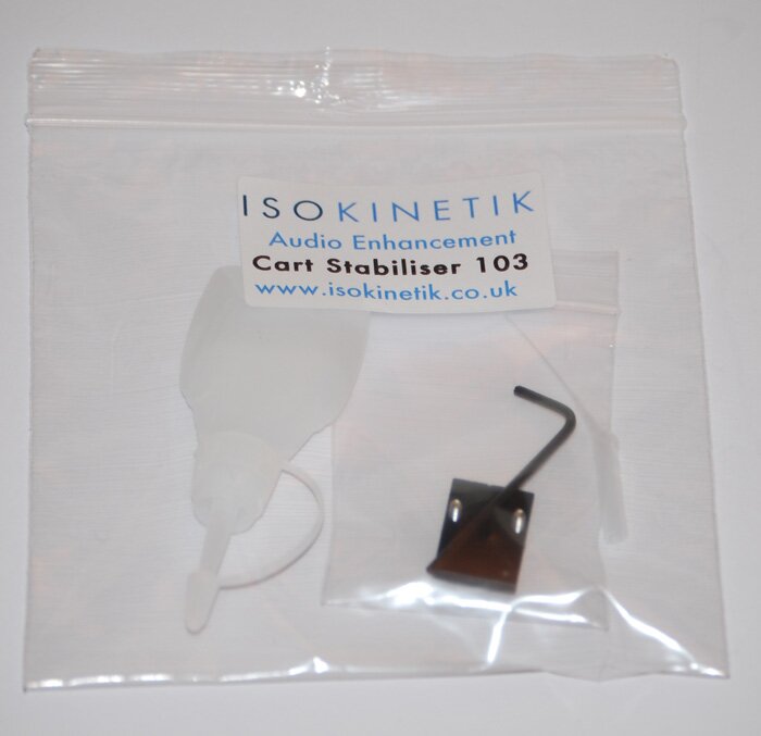 ISOkinetik Denon DL-103 cartridge stabiliser 3G BLACK